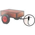 Produktbild: Berg Gokart Stützfuß für Anhänger | Einfache Montage & Kompatibel mit XL, Steel, Tandem Trailer | Robust & Langlebig | Ideal für Kinder Zubehör | Outdoor Spielzeug | Farbe: Schwarz