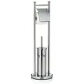 Produktbild: Toilettengarnitur Swing Edelstahl silber matt 77,5cmh 22cmØ