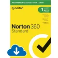 Produktbild: Norton 360 1, 3, 5, 10 Geräte 1 Jahr Standard Deluxe Premium eMail-Key Kein ABO!