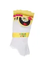 Produktbild: TippTexx 24 6 Paar Ökotex Bambus Kinder Socken, handgekettelt für Mädchen/Jungen und zusätzlicher Garantie (Weiß, 35-38)