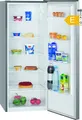 Produktbild: Bomann Kühlschrank 242L Standgerät Inox LED E leise Gemüsefach 143cm