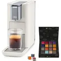 Produktbild: Tchibo Qbo ESSENTIAL Premium Kapselmaschine inkl. 16 recyclebare Qbo Kapseln für Espresso, Caffè und Caffè Grande, kompaktes, innovatives Design...