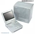 Produktbild: Nintendo GameBoy Advance - Konsole GBA SP #silber + Stromkabel SGP mit OVP