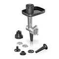 Produktbild: Bosch Zubehör-Set MUZS6HA, passend für Küchenmaschine Serie 6, Fleischwolf, Lochscheibe 8 mm, Lochscheibe 3 mm, Wurstfüller-Aufsatz, Kebbe-Aufsatz, Adapter
