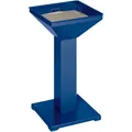 Produktbild: Standascher VAR Standaschenbecher H 73 blau mit standsicherer Bodenplatte, inkl. verzinktem Kippensieb 4202