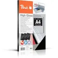 Produktbild: Peach Deckblätter A4 | 250g/m2 | 100 Stück | schwarz | PB100-02