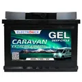 Produktbild: Electronicx 12 V 80 Ah Gel-Batterie – Deep Cycle Solarbatterie für Caravan, Camping & Marine – Wartungsfrei – Extrem Lange Lebensdauer für Wohnmobile, Boote und netzunabhängige Stromversorgungen