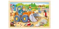 Produktbild: Gollnest & Kiesel Puzzle Goki 57411 - Einlegepuzzle Baustelle, Puzzleteile