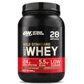 Produktbild: Optimum Nutrition Gold Standard 100% Whey, Proteinpulver, Geschmack Chocolate Hazelnut, 896g, 28 Portionen