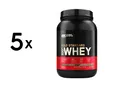 Produktbild: 5 x Optimum Nutrition 100% Whey Gold Standard (2lbs) Chocolate (55,06 EUR/kg)