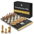 Produktbild: MILLENNIUM ChessGenius Pro Wood Edition chess computer - Elegant wooden look wit