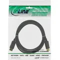 Produktbild: INLINE DisplayPort Kabel schwarz,  0.3m