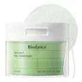 Produktbild: BIODANCE Meeresalgen Gel-Toner-Pads, beruhigend für empfindliche Haut, Öl- und Talgkontrolle, Hautunreinheitenpflege, sanftes Peeling, koreanische Hautpflege, 60 Pads, 140 g