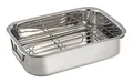 Produktbild: Möbel Jack Bratreine - Edelstahl - 30 x 23 cm - mit Grilleinsatz