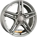 Produktbild: Rial M10 polar-silber 9.5x19 ET25 - LK5/112 ML66.5 Alufelge silber