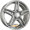 Produktbild: 4x RIAL M10 Polar-Silber 9,5x19 ET25 5x112 Alufelgen 19 Zoll