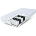 Produktbild: Taschenfederkernmatratze METISMAX H3 90x200, 140x200, 180x200 cm & weitere Größen, FDM, 16 cm hoch, (Matratze mit waschbarem Premium Bezug, Allergiker geeignet) 140 cm x 200 cm x 16 cm