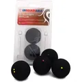 Produktbild: UNSQUASHABLE Squashball, schwarz, mittel, 2er Blister