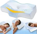 Produktbild: Kopfkissen Hypuno Orthopädisches Memory Foam – Nackenstütze – Kühlender Bezug