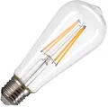Produktbild: SLV ST58 E27 LED Leuchtmittel, 7,5W, 2700K, CRI90, 320°, transparent (1005268)