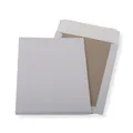 Produktbild: 10 St. C4 Papprückwand Versandtaschen weiß 120 gr. Kuvert Haftklebend Briefumschläge HK Briefhüllen