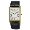 Produktbild: Seiko SWR104P1 Herrenuhr Quarz Rechteckig Leder