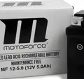 Produktbild: Batterie 12V 5Ah SLA4L-BS Motoforce Rollerbatterie wartungsfrei versiegelt vorgeladen ähnlich YTX5L-BS YB4L-B YTX4-BS