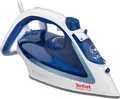 Produktbild: Tefal Easygliss 2 FV5736E0 Bügeleisen Trocken- & Dampfbügeleisen Durilium Airglide Bügelsohle 2500 W Blau - Weiß (FV 5736)