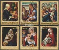 Produktbild: Burundi 679A-684A (kompl.Ausg.) gestempelt 1970 Weihnachten: Gemälde