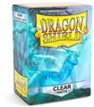 Produktbild: Dragon Shield Sammelkarte Dragon Shield Kartenhüllen 63 x 88mm Matte Sleeves Clear (100)