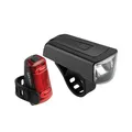 Produktbild: AXA LED-Akku-Beleuchtungsset Dwn 100 Dwn 100 Front- und Dwn Rücklicht, USB