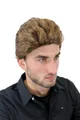 Produktbild: WIG ME UP - GFW1286-12 Herrenperücke Perücke Männer Mittellang Wild Tolle toupiert jugendlich Braun Toupet
