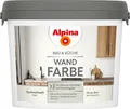 Produktbild: Alpina Wandfarbe für Küche & Badezimmer Baumwollweiß 2,5 L