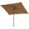 Produktbild: Svita Sonnenschirm 3x2m Balkonschirm Rechteckig Mit Sonnenschutz Matt Taupe