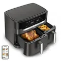 Produktbild: Doppel Heißluftfritteuse 11 l 2020 W EY942HE0 Easy Fry Dual XXL (Grau)