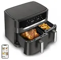 Produktbild: Tefal EY942HE0 Easy Fry Dual XXL Doppel Heißluftfritteuse 11 l 2020 W  Grau