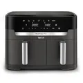 Produktbild: Tefal Easy Fry Dual XXL EY942H Heißluftfritteuse 11L grau 2700 Watt 7 Programme
