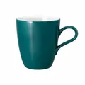 Produktbild: Seltmann Weiden Henkelbecher Life Fashion Trendy Petrol, Tasse, Porzellan 400 ml