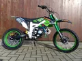Produktbild: 125ccm Dirtbike Pitbike PRO 612 4Takt 4 Gang 17/14 Enduro Cross Motorrad Grün