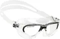 Produktbild: Cressi Cobra Goggles Clear/Clear Black - Schwimmbrille für Erwachsene mit Separaten Anti Beschlag, Anti Kratz und Anti UV Gläsern, Klar/Klar Schwarz - Klar Gläsern, Einheitsgröße