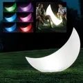 Produktbild: Intex 68693 LED Schwimmleuchte Halbmond Pool Garten 135 x 43 x 89 cm