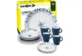 Produktbild: BRUNNER Geschirr-Set BRUNNER Melamin Campinggeschirr Set BLUE OCEAN (8, 12, 16, 36-Teile) (16-tlg)