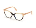Produktbild: Tom Ford FT5674-B 055 Brille Brillenfassung Brillengestell Rosa Braun Blaufilter