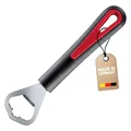 Produktbild: Westmark Flaschenöffner/Kronkorkenöffner, Verchromt, Länge: 17 cm, Stahl/Kunststoff, Gallant, Schwarz/Rot, 29082270
