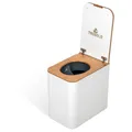 Produktbild: Trobolo SilvaBlœm Trenntoilette Trockentoilette WC Camping Outdoor weiß 1792987