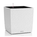Produktbild: Lechuza Pflanzengefäß CUBE Cottage 40 weiß 39,0 x 39,0 x 40 cm
