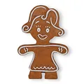 Produktbild: colourliving Lebkuchenfiguren Dekoration Pfefferkuchenfiguren Gartenfiguren Lebkuchenmann Lebkuchenfrau Lebkuchenfamilie (Frau mittel stehend)