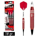 Produktbild: BULLS BULL´s Soft Darts Dartset Dartsatz Dart Wega Red Ringed Grip 18 gr. 17128