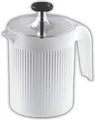 Produktbild: Snips Manueller Milchaufschäumer Weiß 0.50 LT BPA frei Italy Küchenutensil