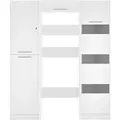Produktbild: Respekta Hauswirtschaftsraum Set Clara 200 cm x 167,4 cm x 67,6 cm Weiß Matt